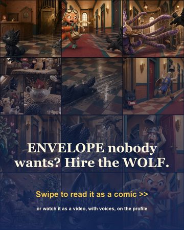 Cover of chapter 2: Nobody wants the envelope. So Lobo gets a job.