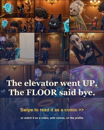 Cover of chapter 5: Going up. Nobody said alone.